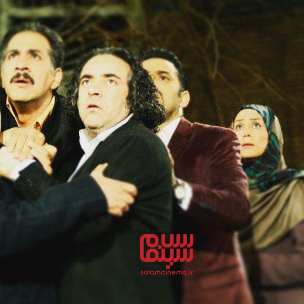 حسن معجونی، محمد نادری و مرجان هاشمی در سریال «شمعدونی»